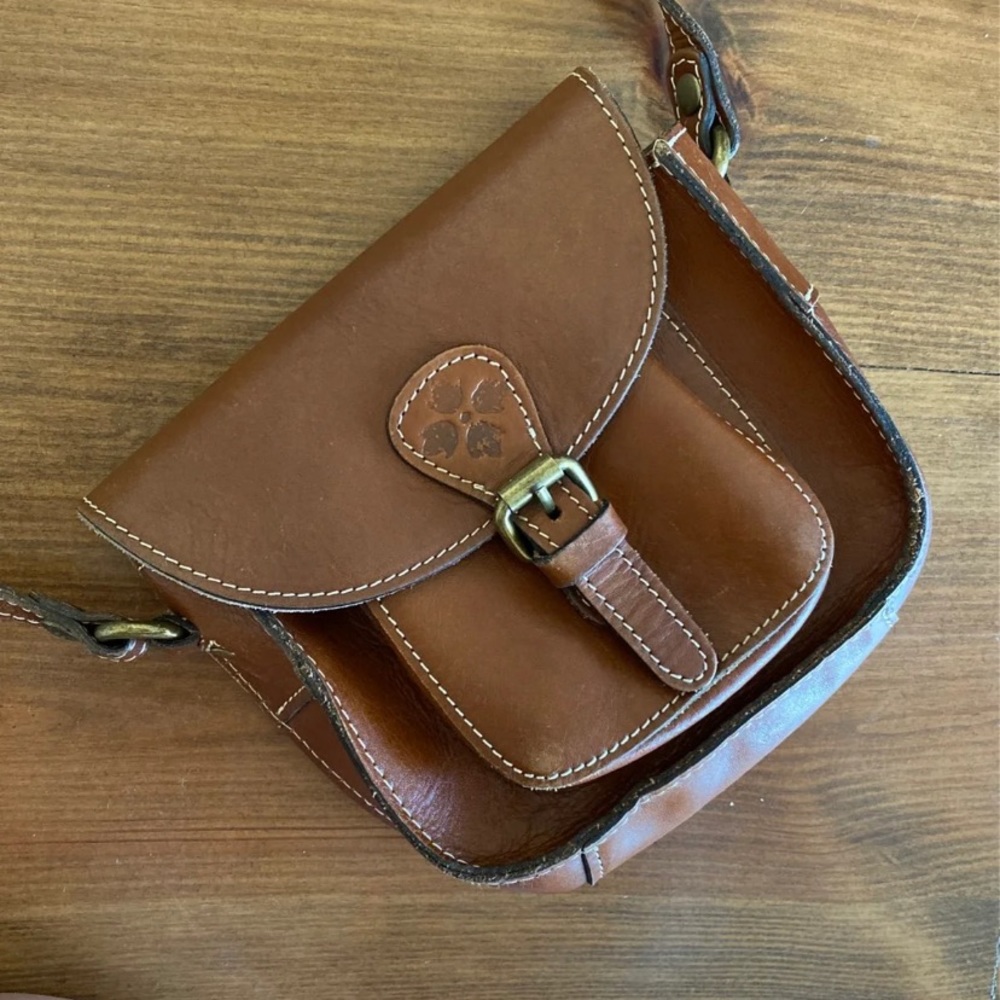 Genuine Leather Patricia Nash Shoulder Bag